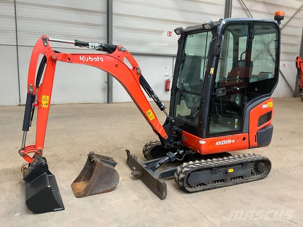 Kubota KX 019-4 Mini Escavadoras <7t