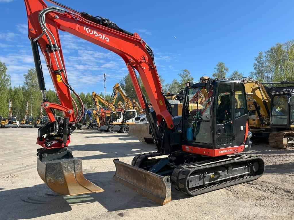 Kubota KX 080-4 A2 Escavadoras Midi 7t - 12t