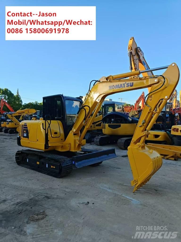 Komatsu PC 56 Mini Escavadoras <7t