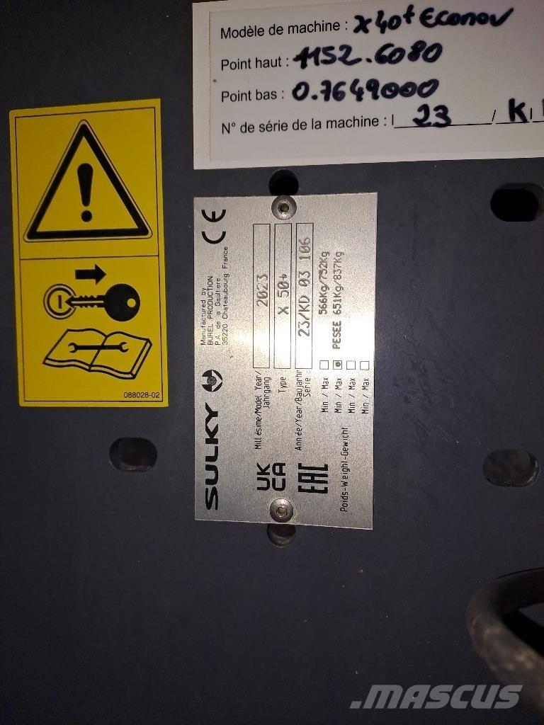 Sulky X50+ Pulverizadores de fertilizante