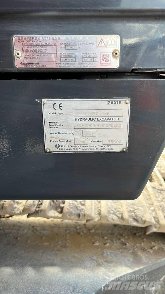 Hitachi ZX350-6 Escavadoras de rastos