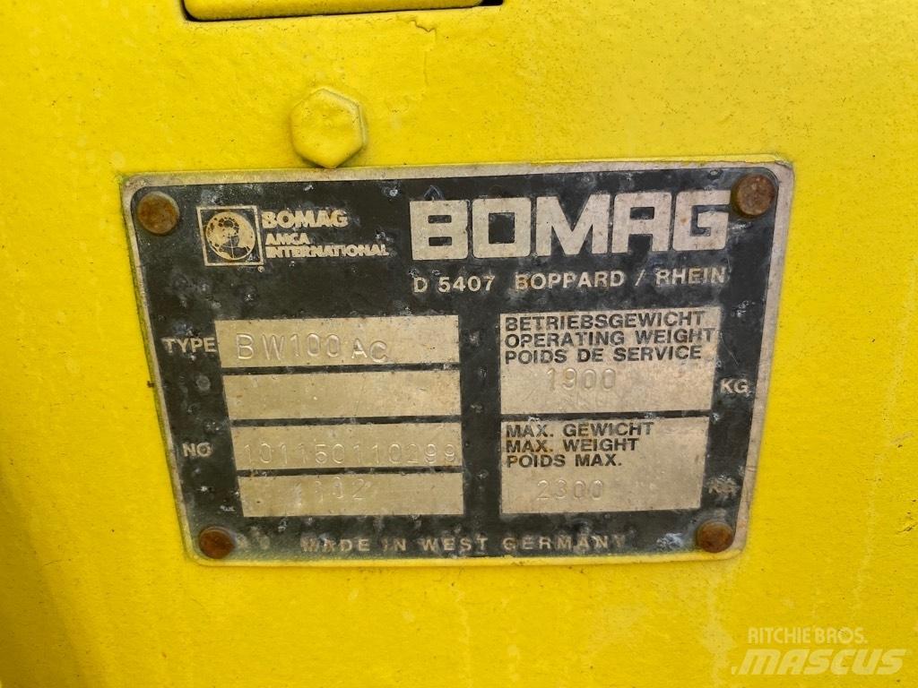 Bomag BW 100 AC Cilindros Compactadores mistos