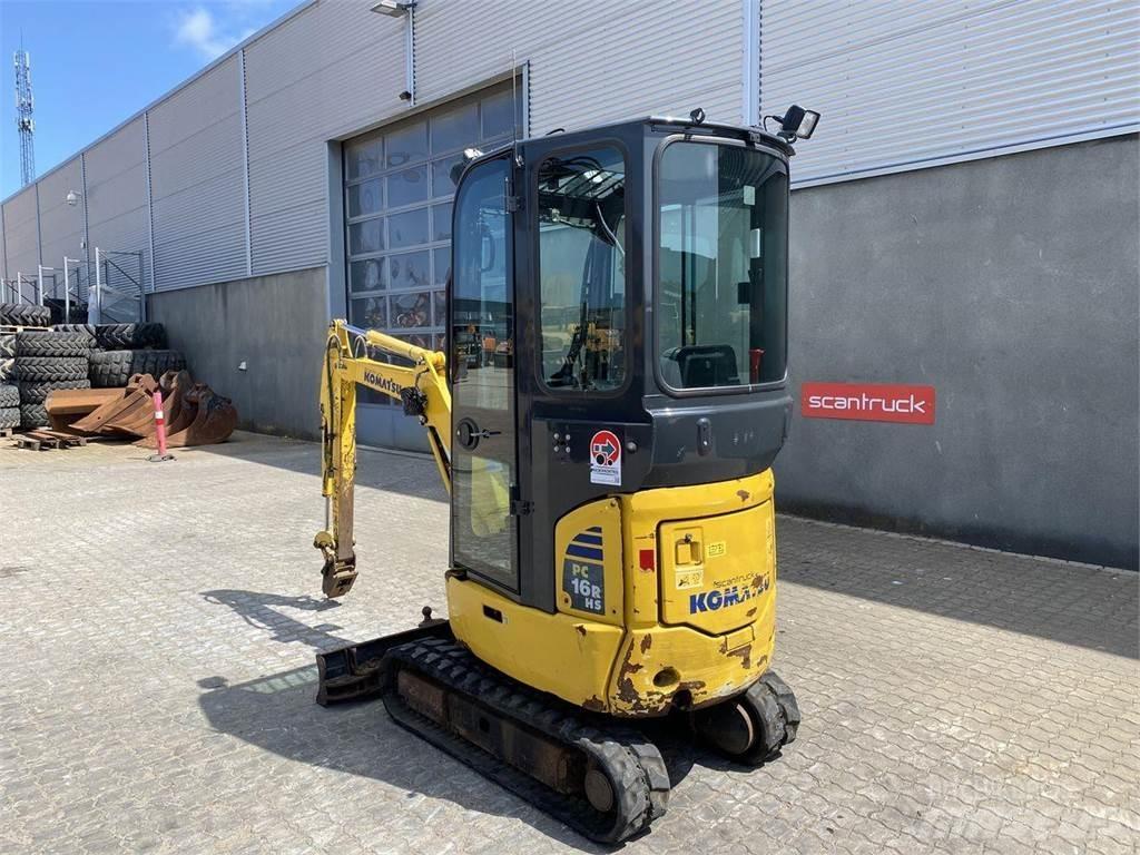 Komatsu PC16R-3HS Escavadoras de rodas