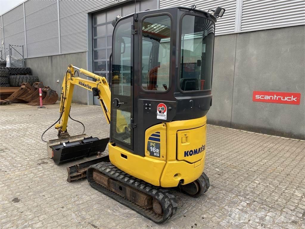 Komatsu PC16R-3HS Escavadoras de rodas