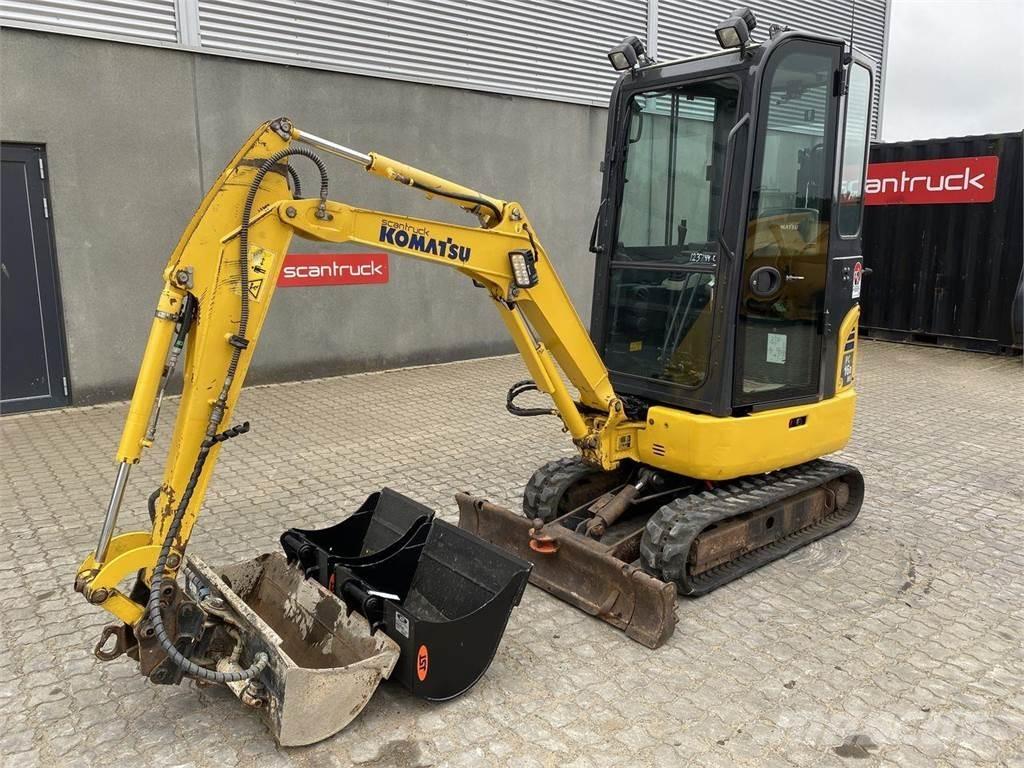 Komatsu PC16R-3HS Escavadoras de rodas