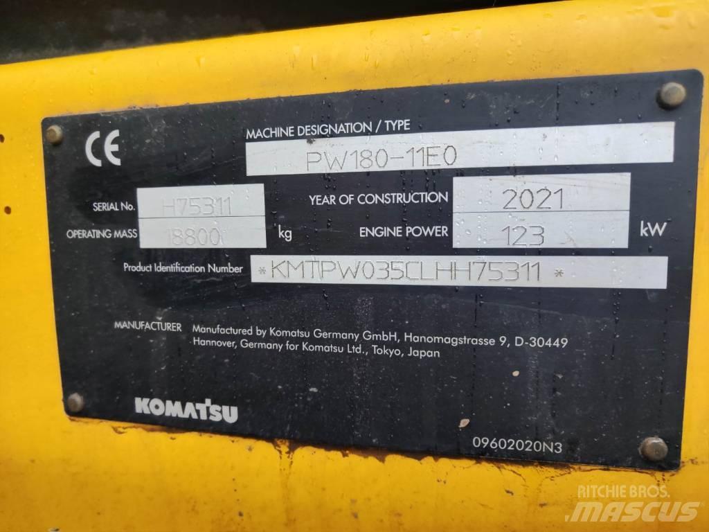 Komatsu PW180-11 Escavadoras de rodas