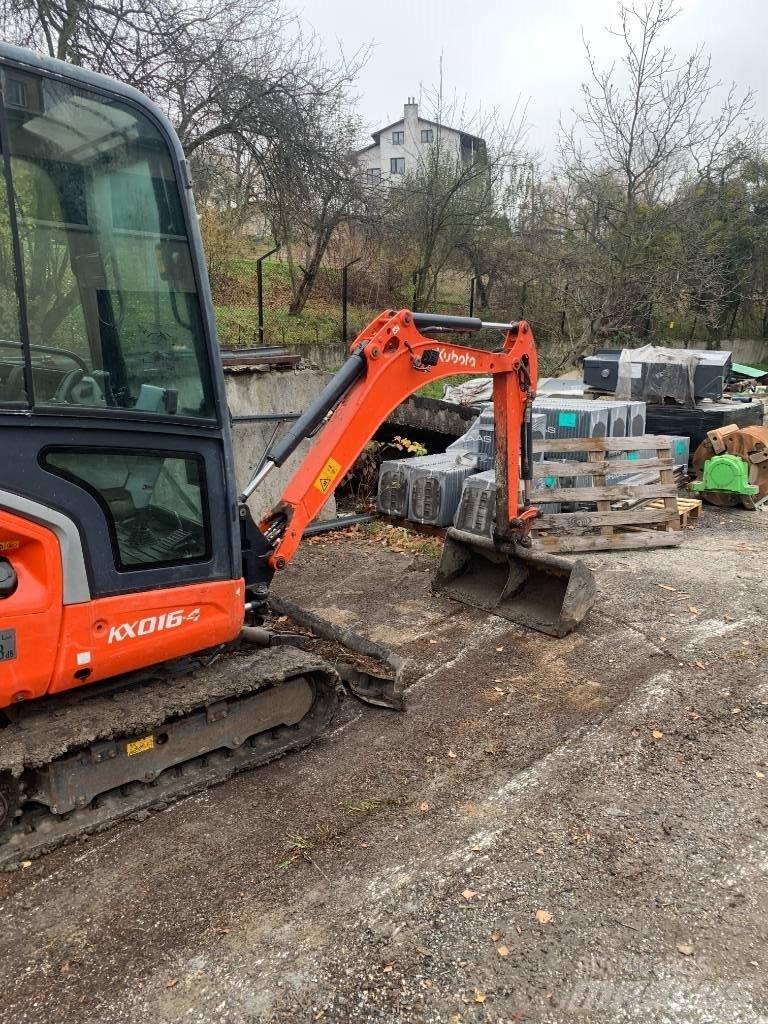 Kubota KX 016-4 Mini Escavadoras <7t