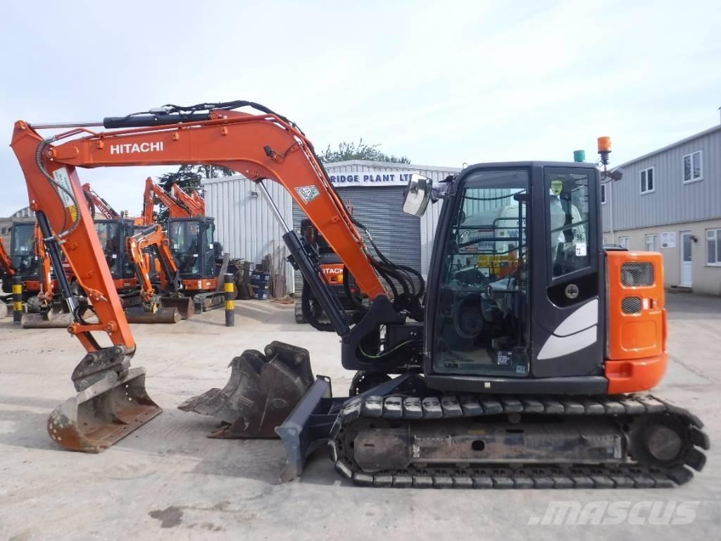 Hitachi ZX 85 US B-6 Escavadoras Midi 7t - 12t