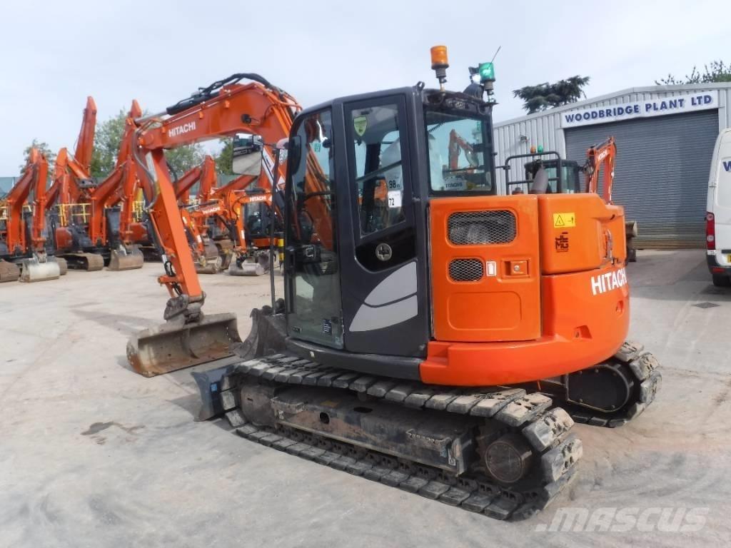 Hitachi ZX 85 US B-6 Escavadoras Midi 7t - 12t
