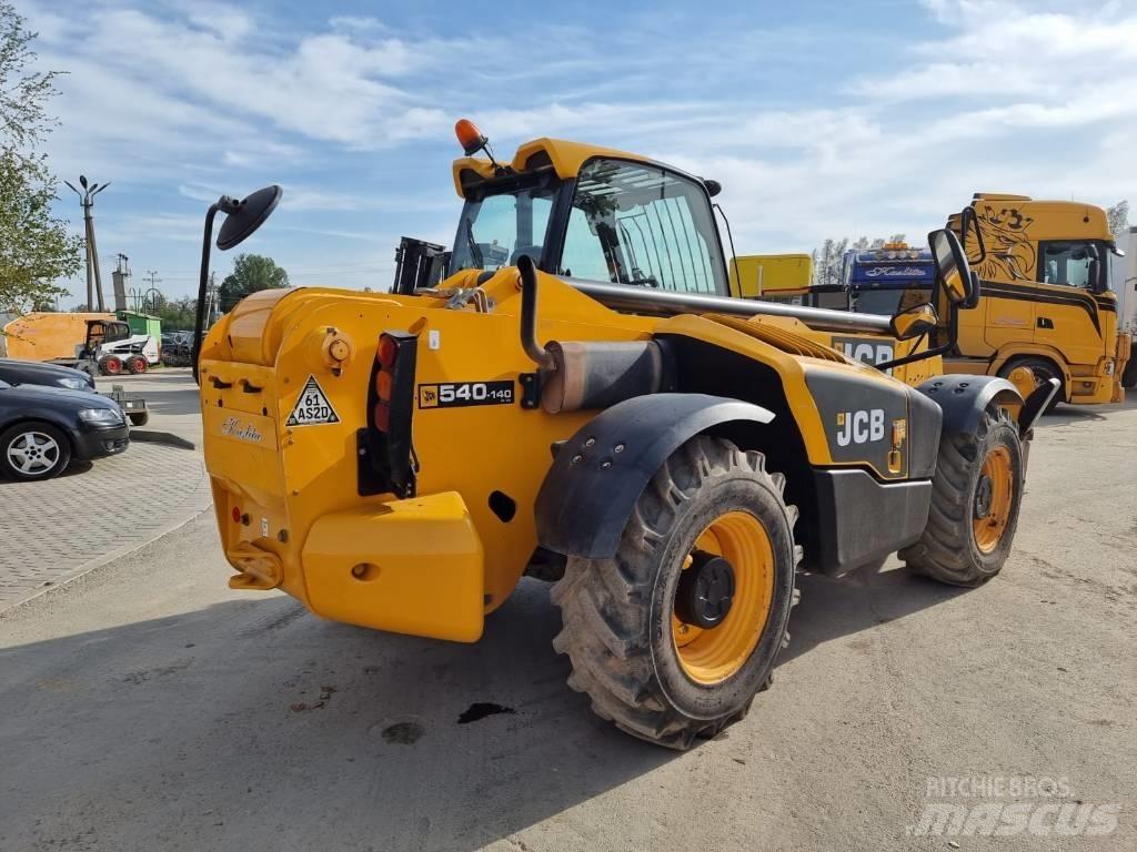 JCB 540-140 Hi Viz Manipuladores telescópicos