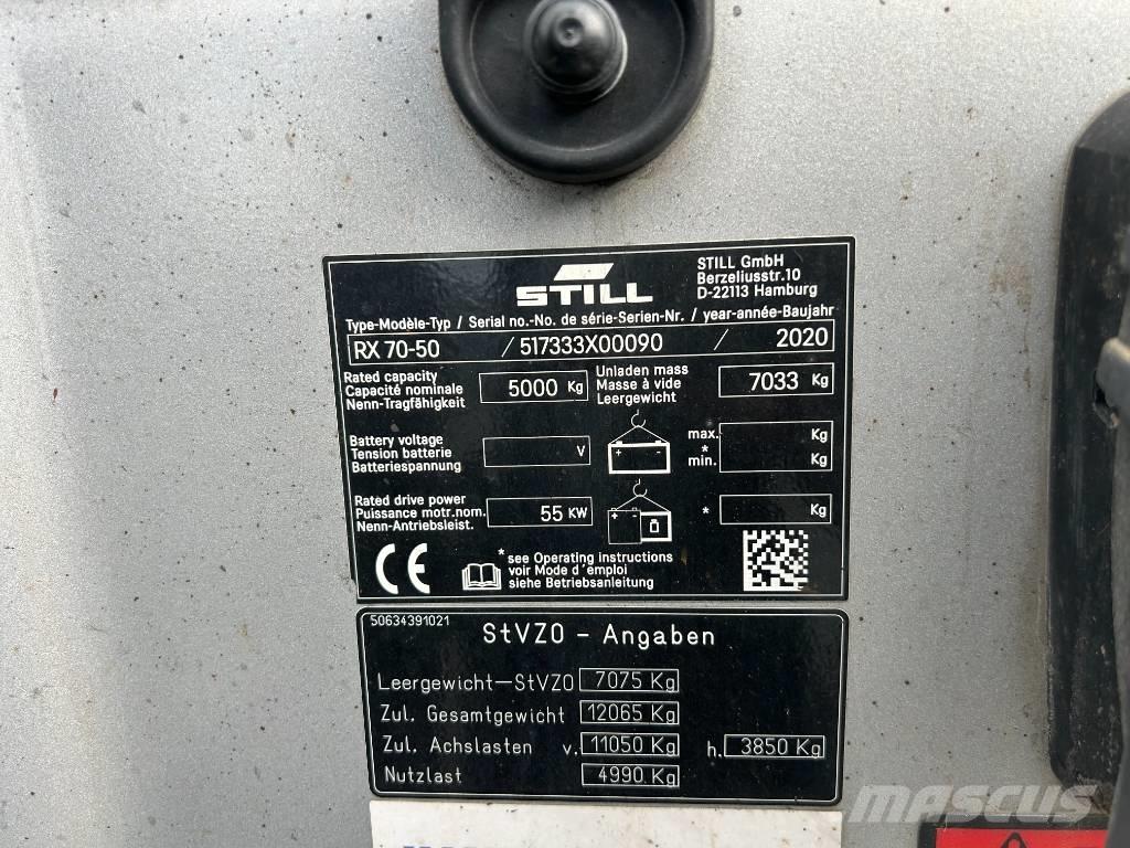 Still RX70-50/600 Empilhadores Diesel