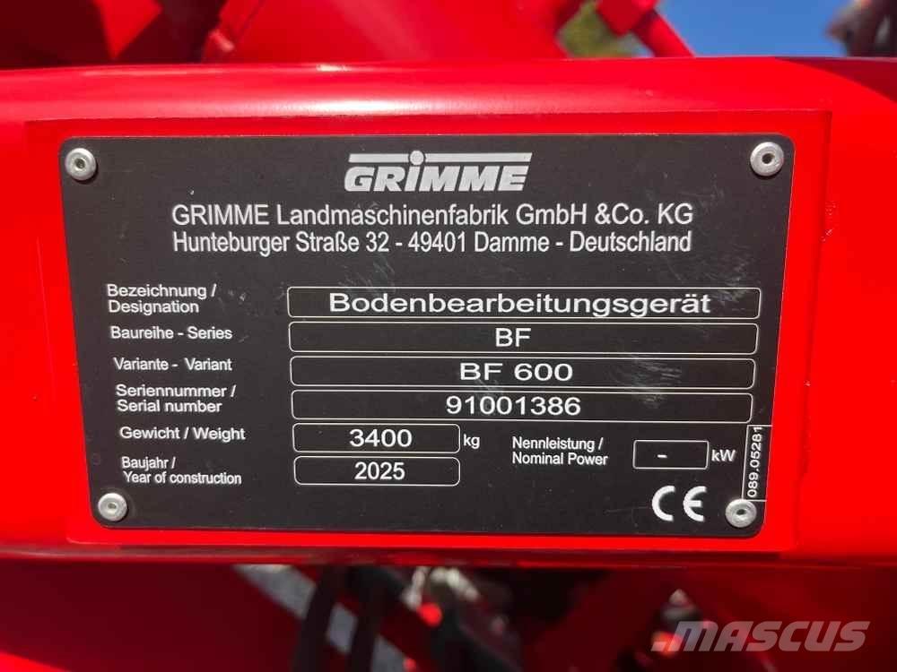 Grimme BF Equipamentos para Batata - Outros