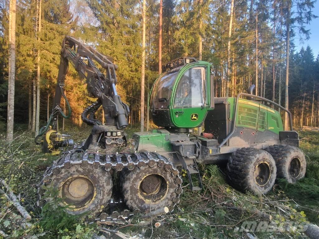 John Deere 1270G Processadores florestais