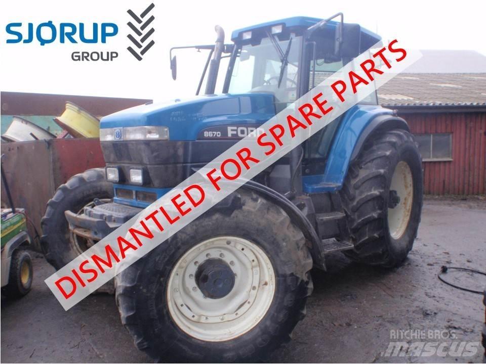 New Holland 8670 Tratores Agrícolas usados