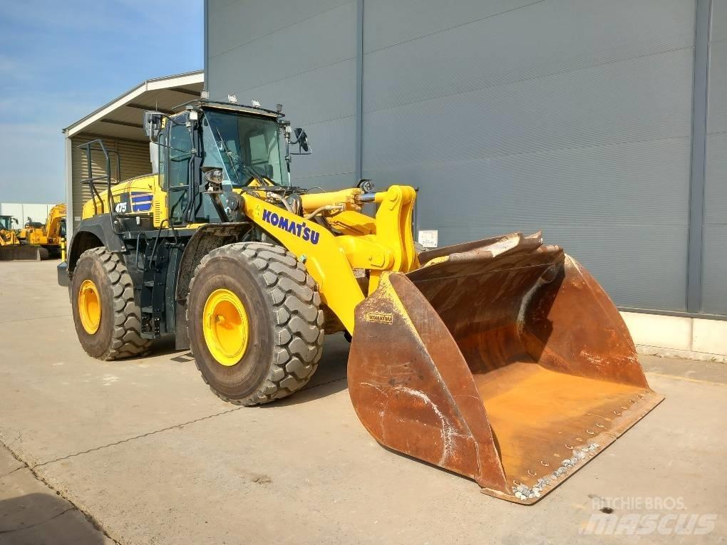 Komatsu WA475-10 Pás carregadoras de rodas