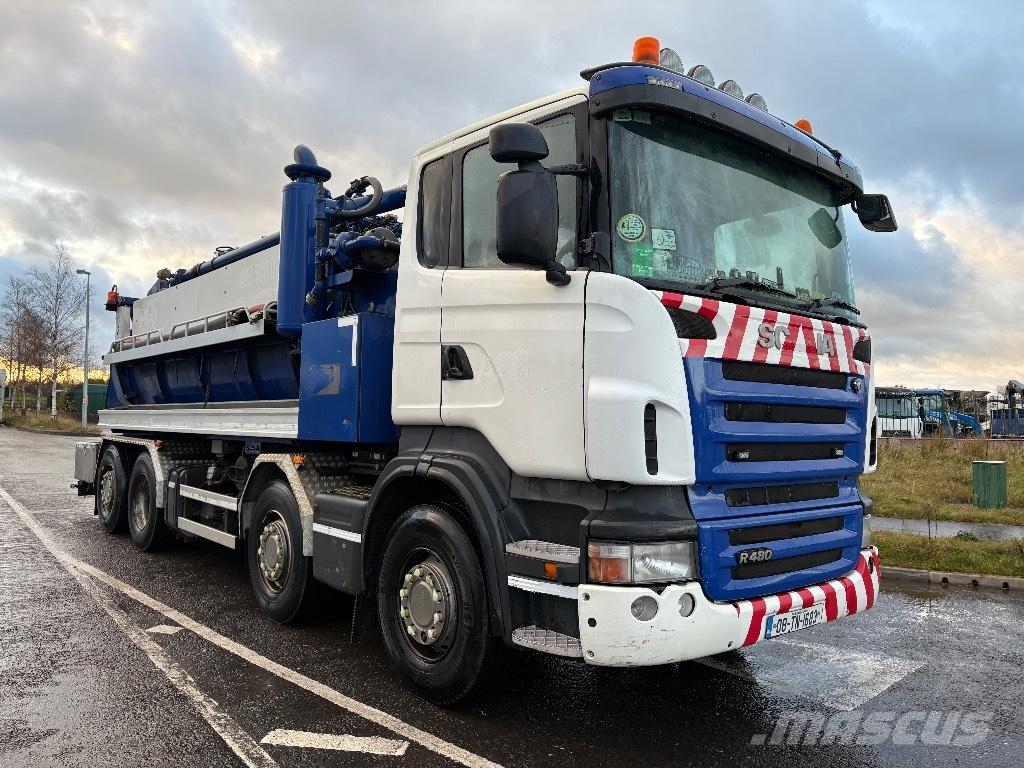 Scania R 480 Camiões Aspiradores Combi