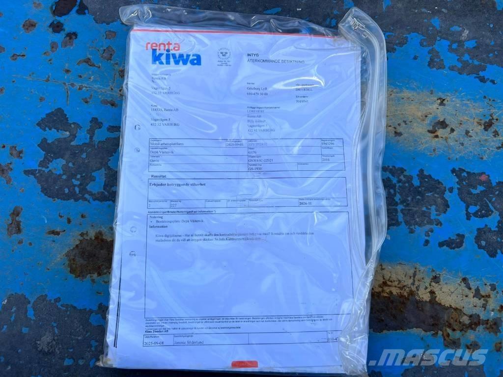 Genie GS 1930 Elevadores de tesoura