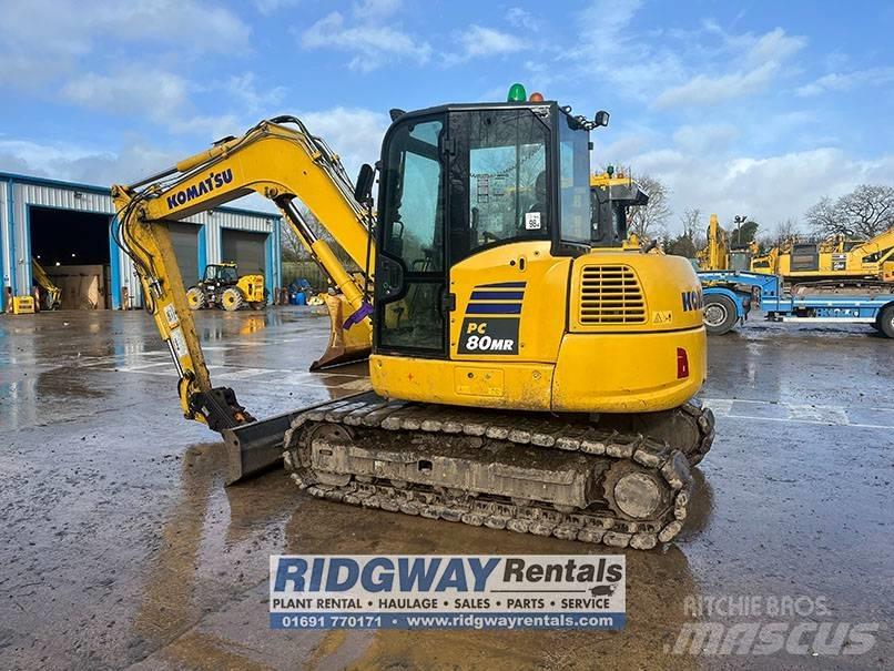 Komatsu PC 80 MR-5 Escavadoras Midi 7t - 12t