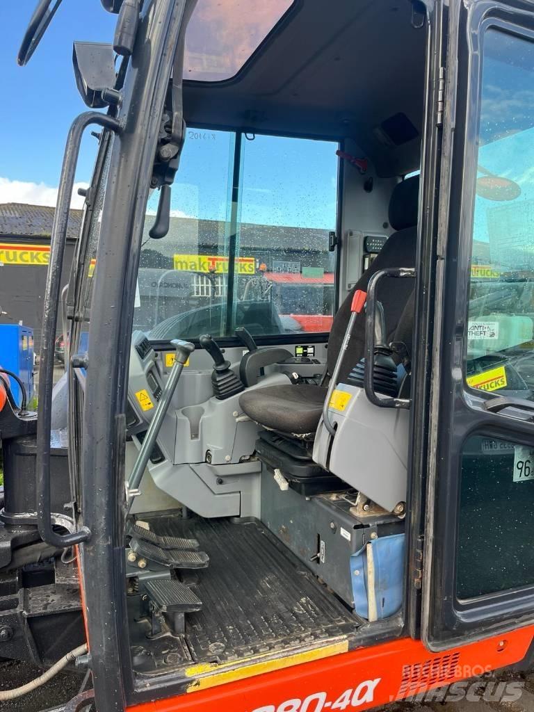 Kubota KX 080-4a Escavadoras Midi 7t - 12t