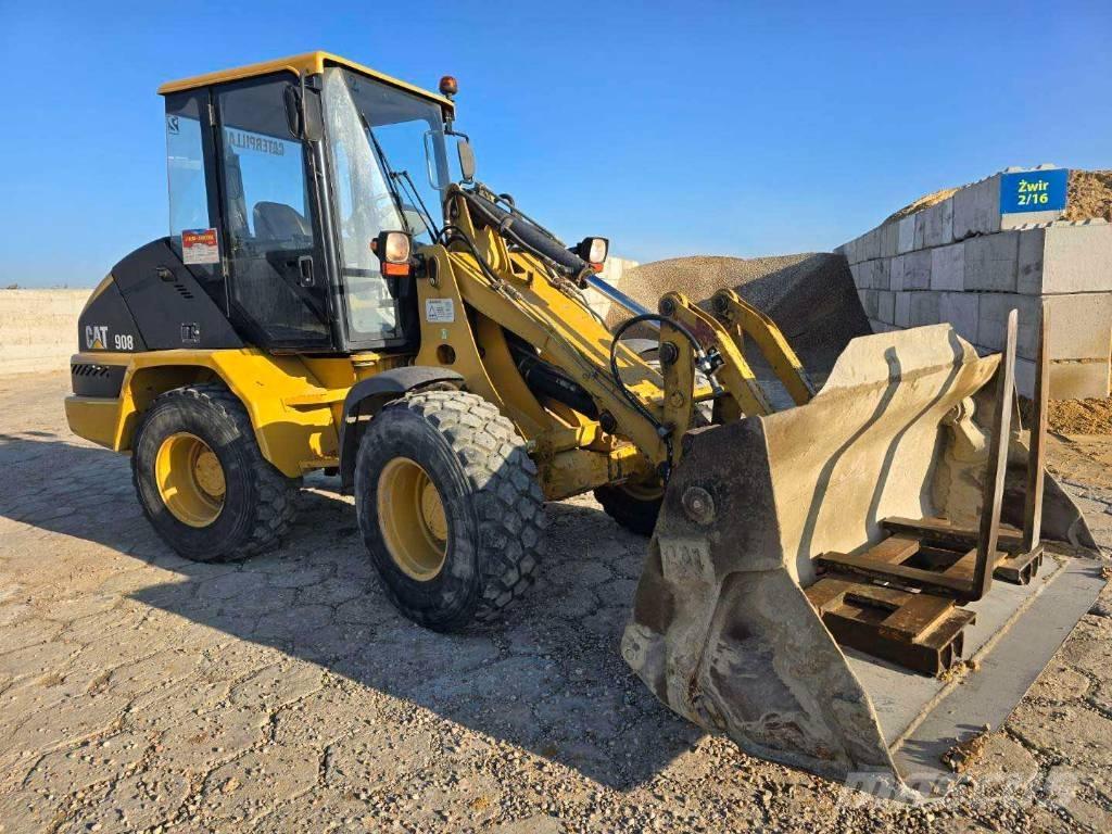 CAT 908 Pás carregadoras de rodas