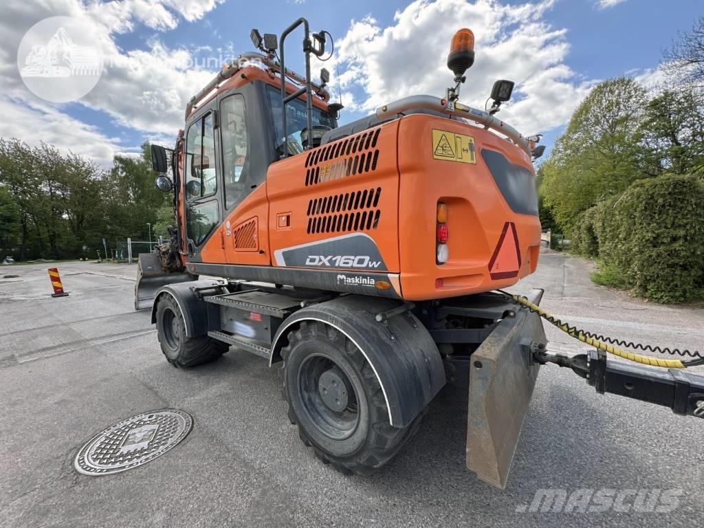 Doosan DX 160 W Escavadoras de rodas