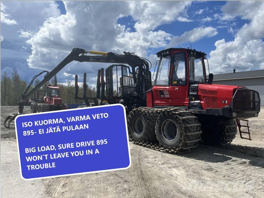 Komatsu 895 Forwarders florestais