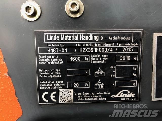 Linde H16T-01 Empilhadores a gás