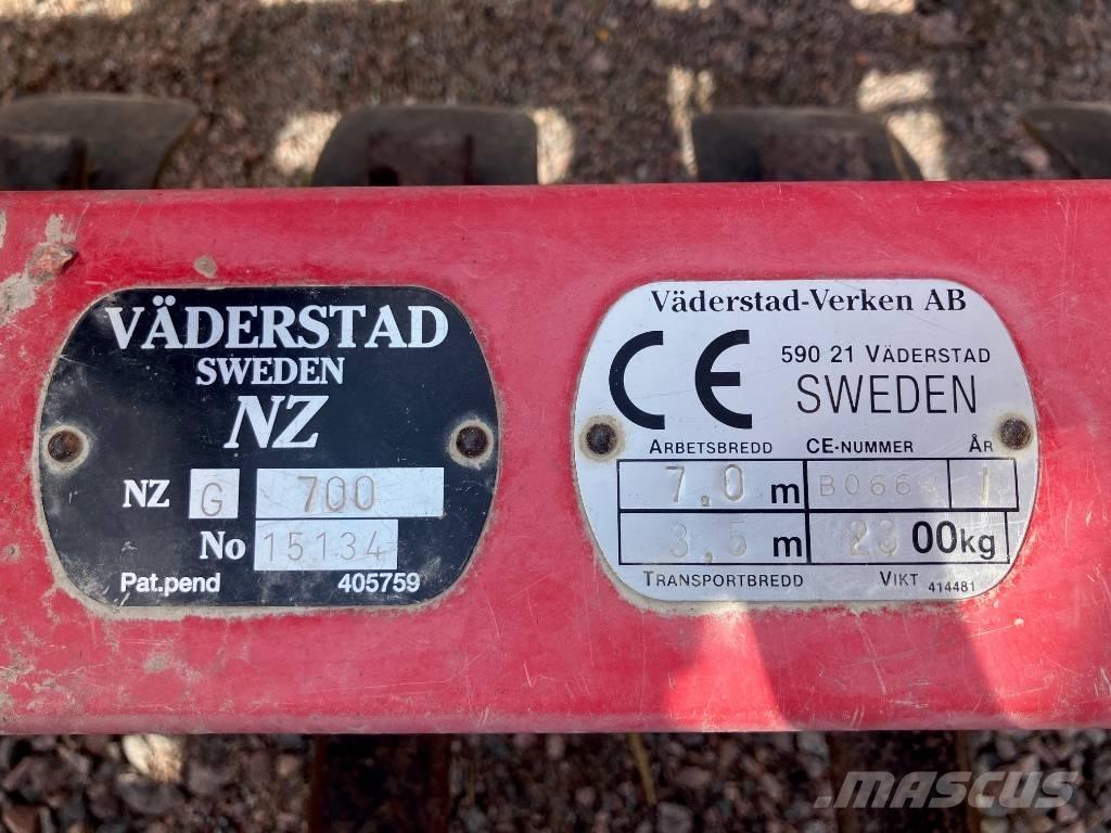 Väderstad NZG700 Grades