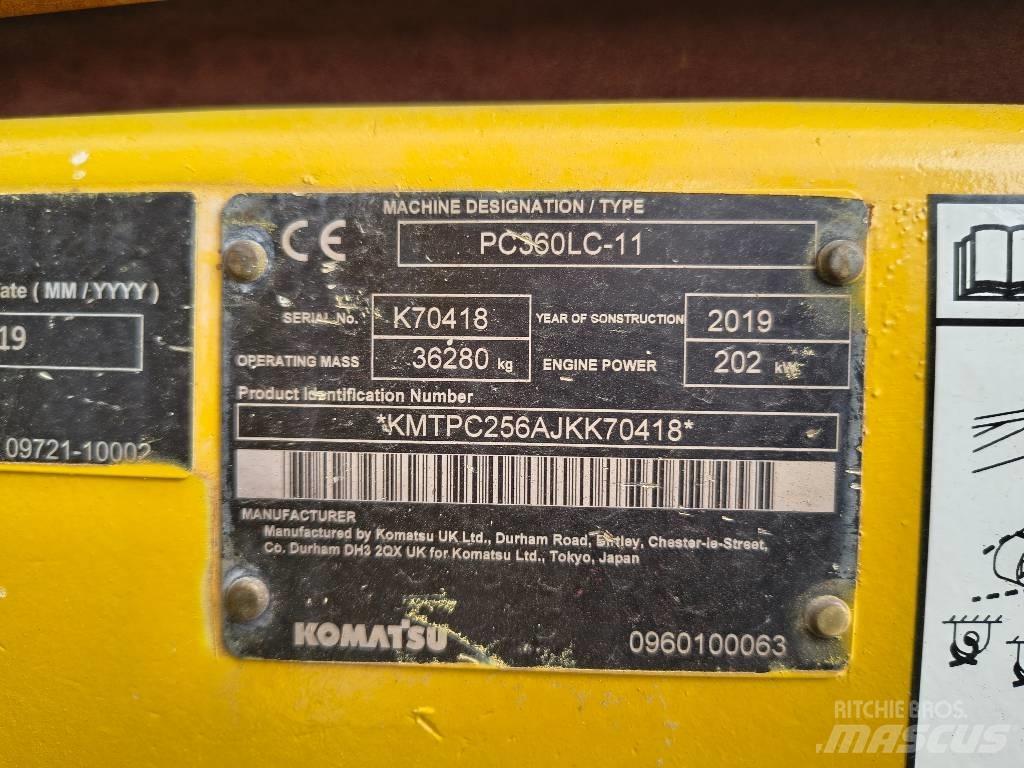 Komatsu PC 360 LC- 11 Escavadoras de rastos