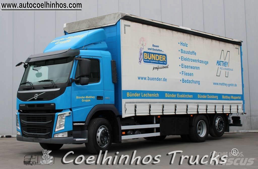 Volvo FM 410 Camiões caixa cortinas laterais