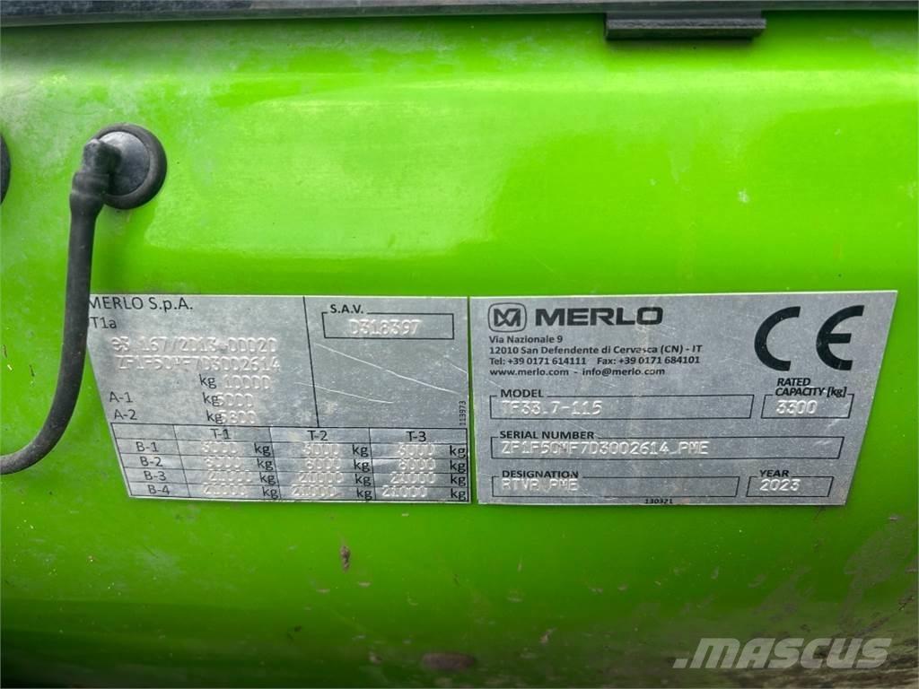 Merlo TF 33.7-115 Manipuladores telescópicos