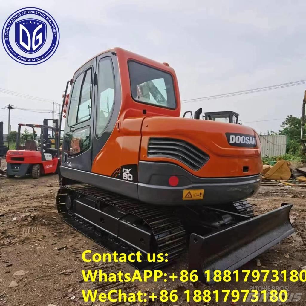 Doosan DX 80 Escavadoras de rastos