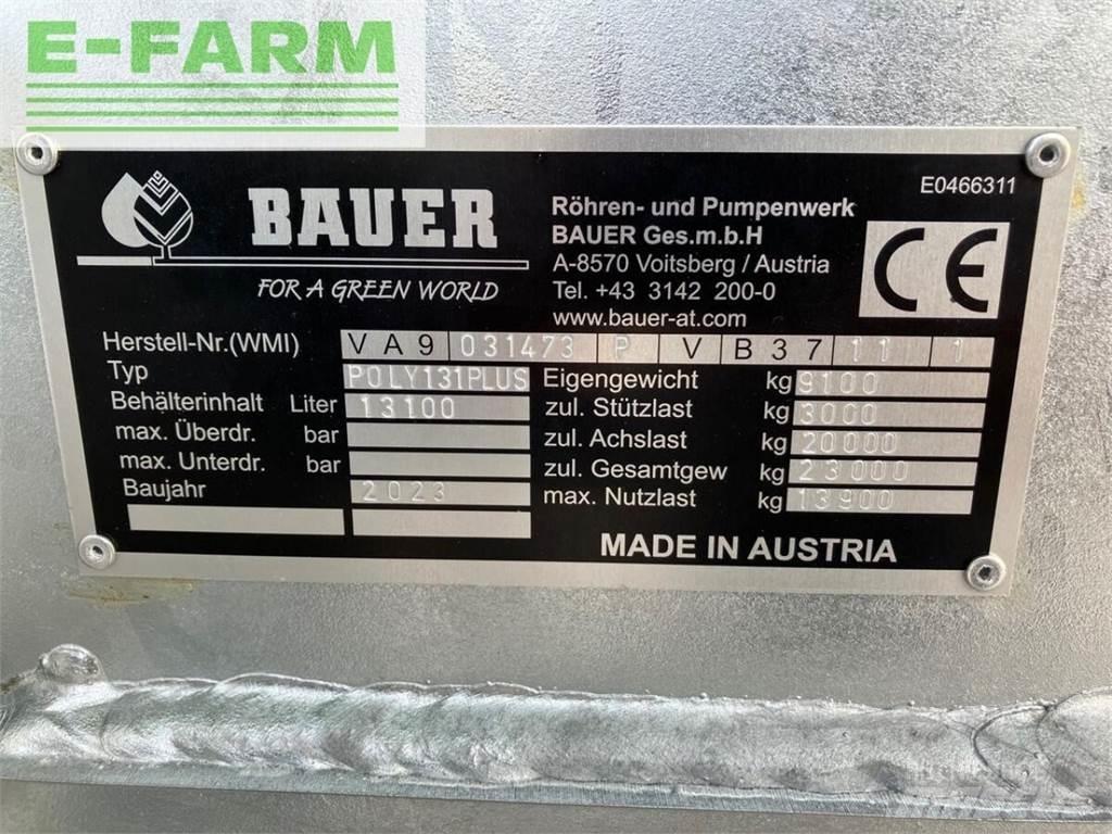Bauer poly 131 Semi Reboques Cisterna