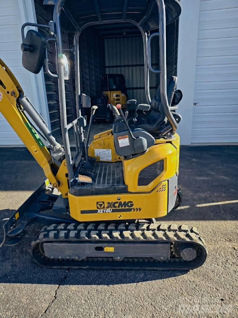 XCMG XE 18 U Mini Escavadoras <7t