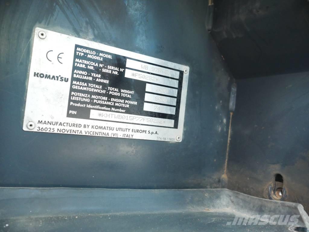 Komatsu WB 97 R-5 Retroescavadoras