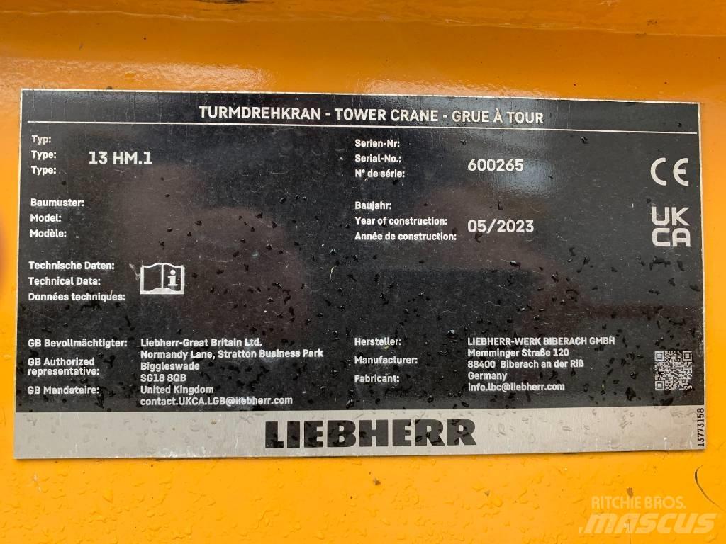 Liebherr 13HM Gruas de construção