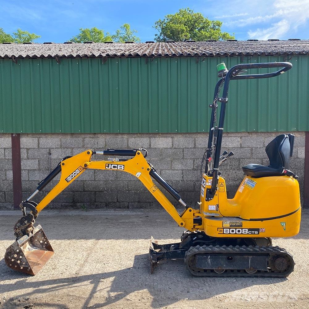 JCB 8008 Mini Escavadoras <7t