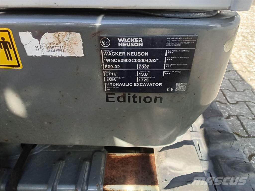 Wacker Neuson ET16 Escavadoras de rastos