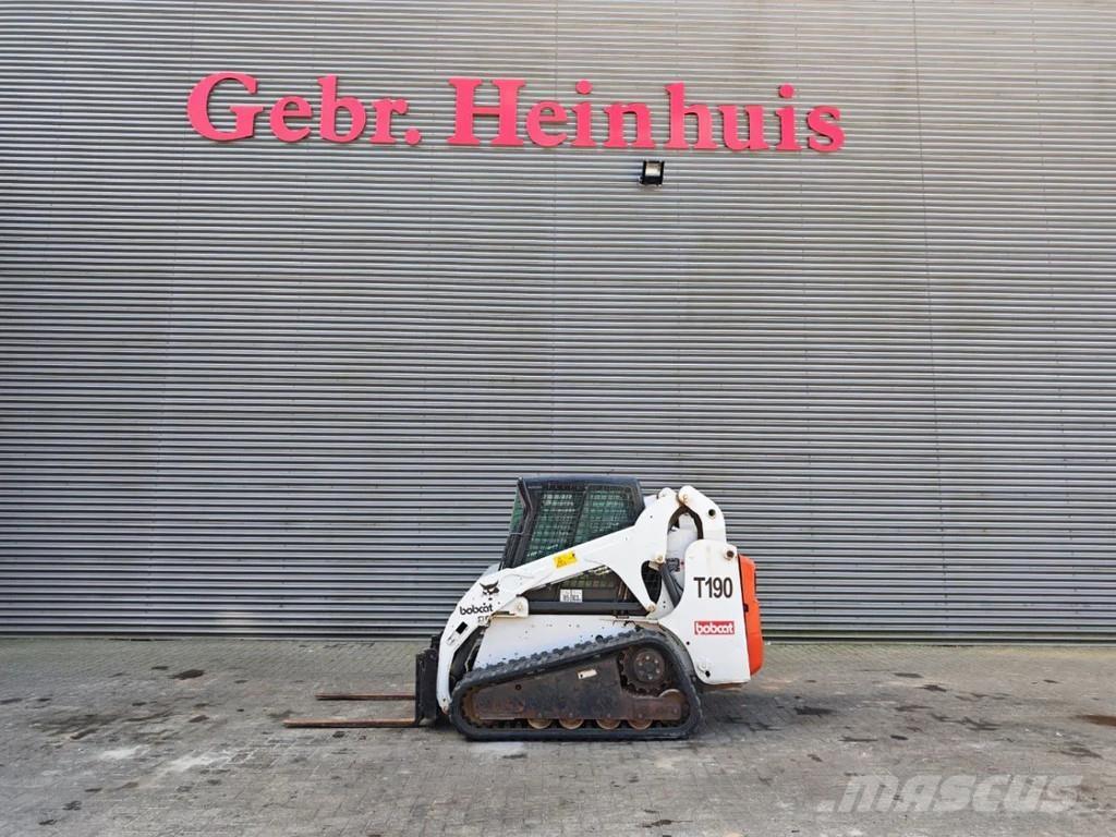 Bobcat T190 Carregadoras de direcção deslizante