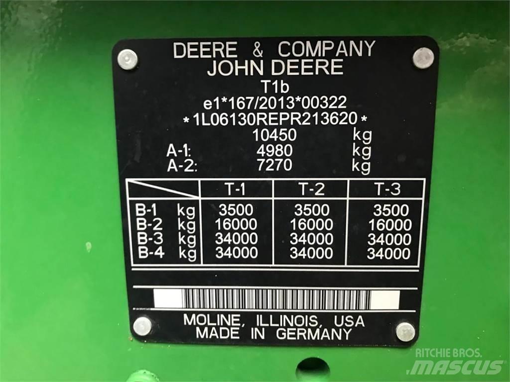 John Deere 6R 130 Tratores Agrícolas usados