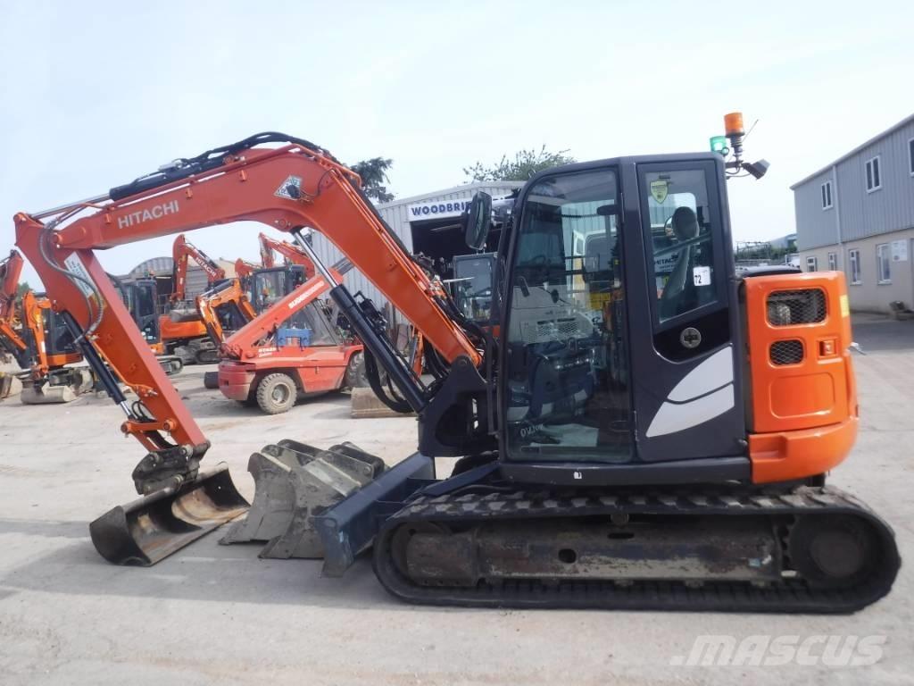 Hitachi ZX 85 US B-6 Escavadoras Midi 7t - 12t