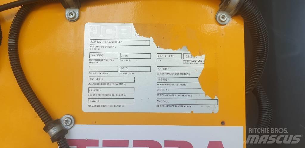 JCB 437 Pás carregadoras de rodas
