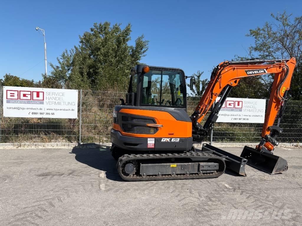 Develon DX 63-7 Mini Escavadoras <7t