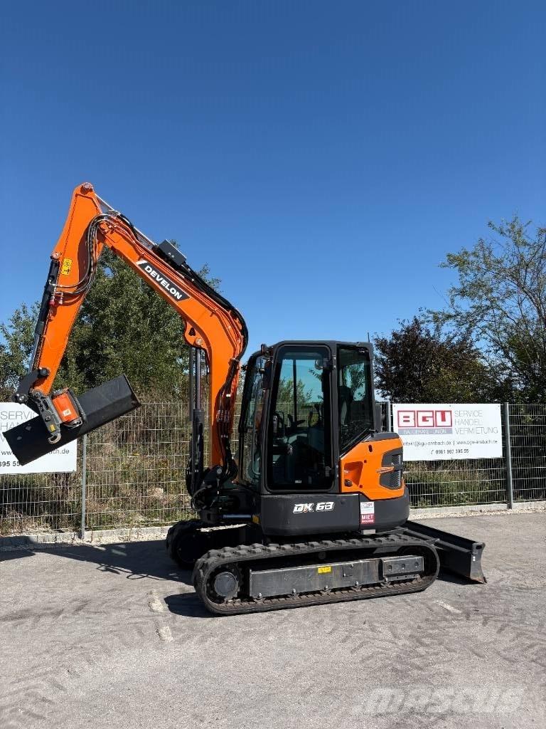 Develon DX 63-7 Mini Escavadoras <7t