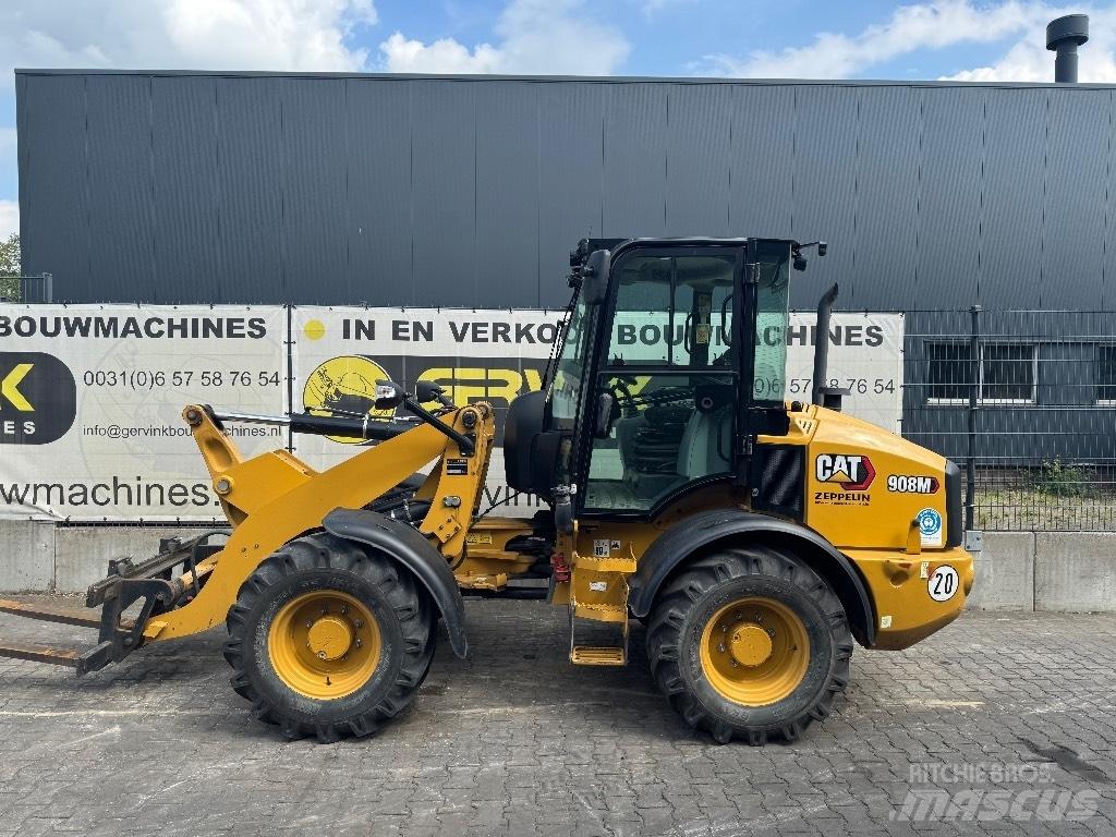 CAT 908 M Pás carregadoras de rodas
