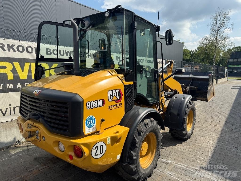 CAT 908 M Pás carregadoras de rodas