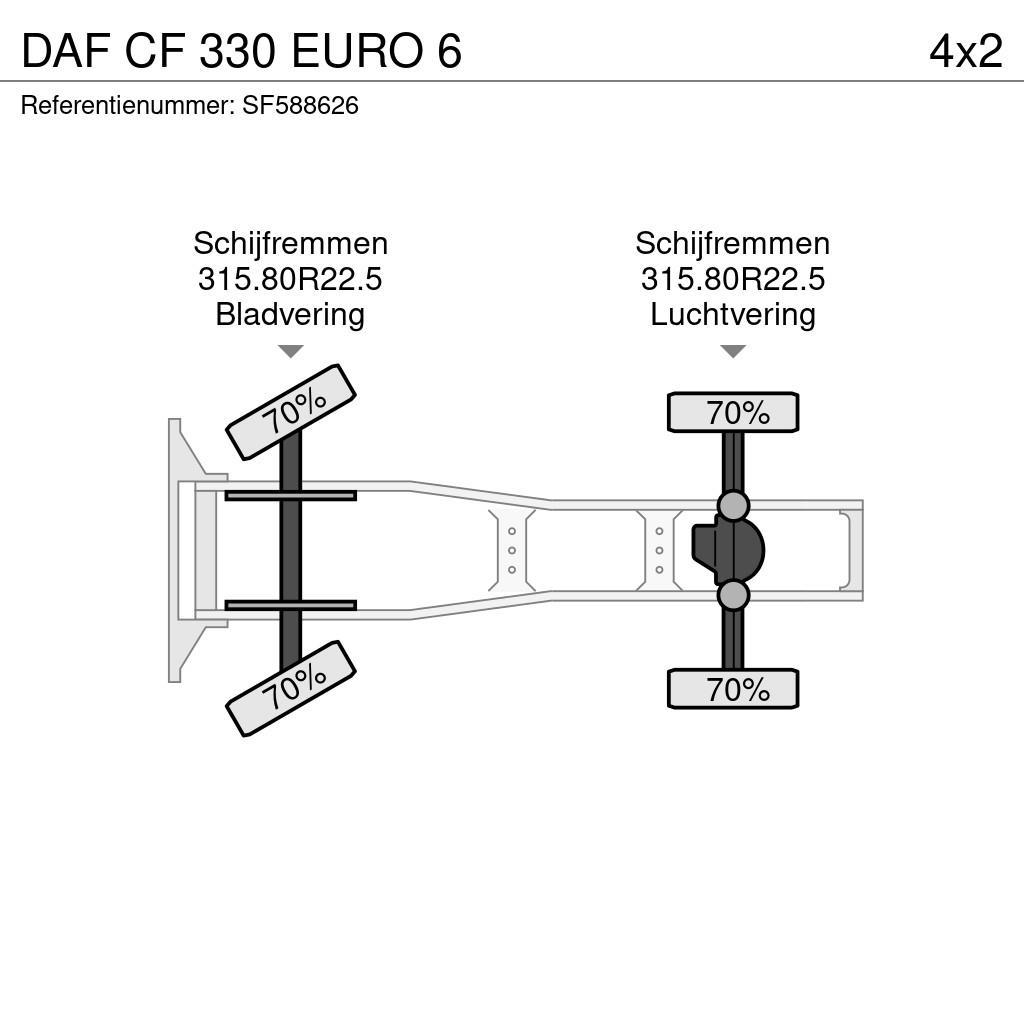 DAF CF 330 EURO 6 Tractores (camiões)
