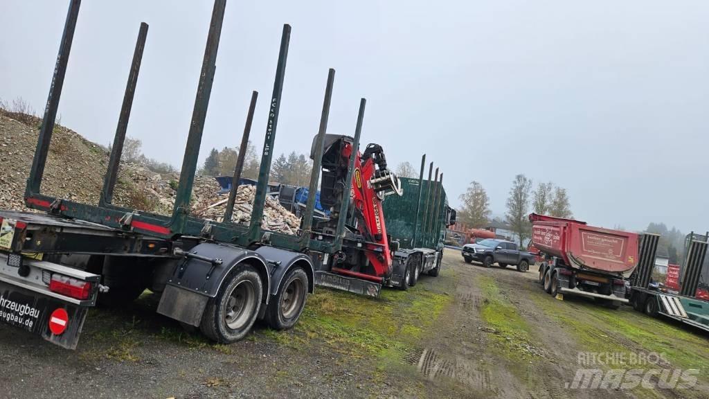 MAN TGX 26.580 Camiões de transporte de troncos