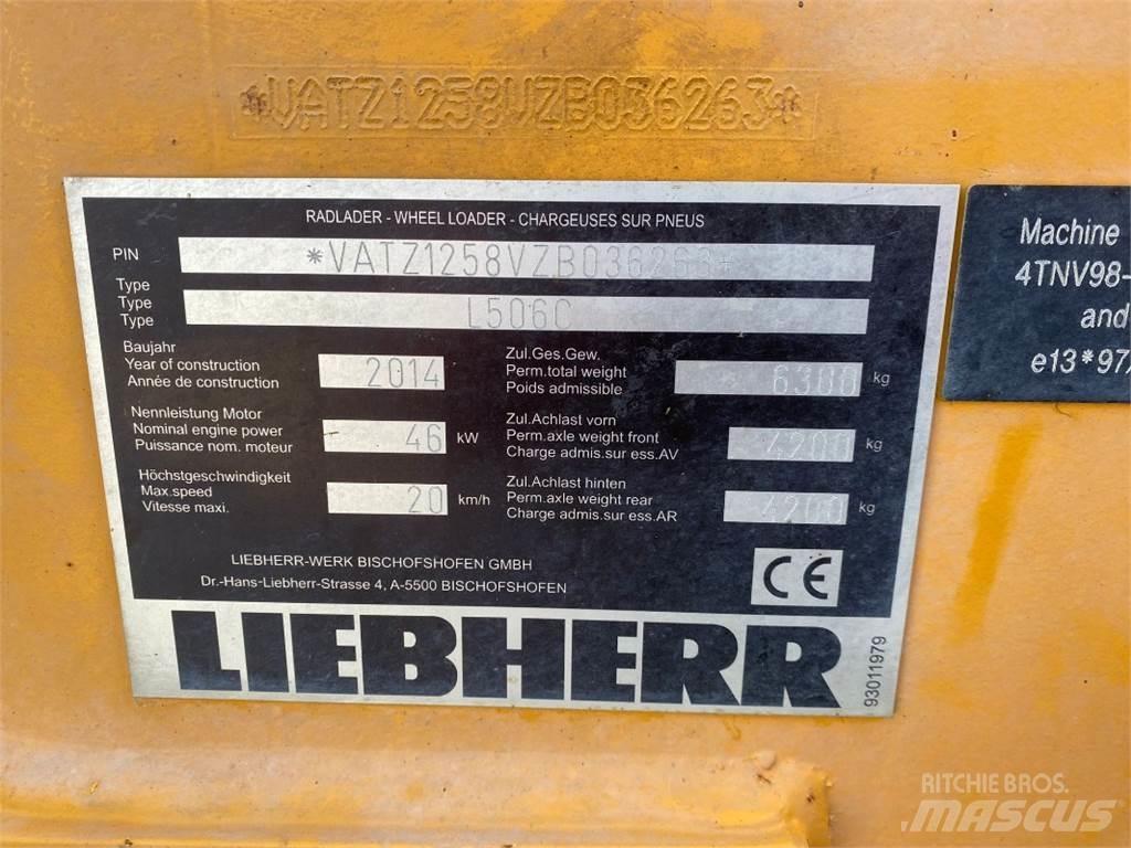 Liebherr L 506 C Pás carregadoras de rodas