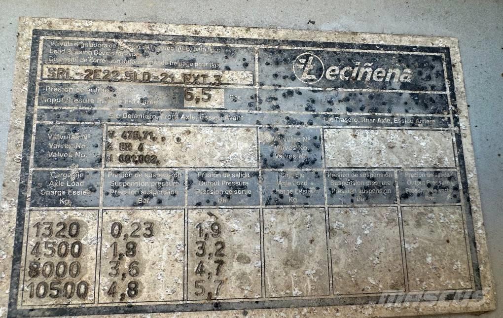 Lecinena SD220LD Semi Reboques Basculantes